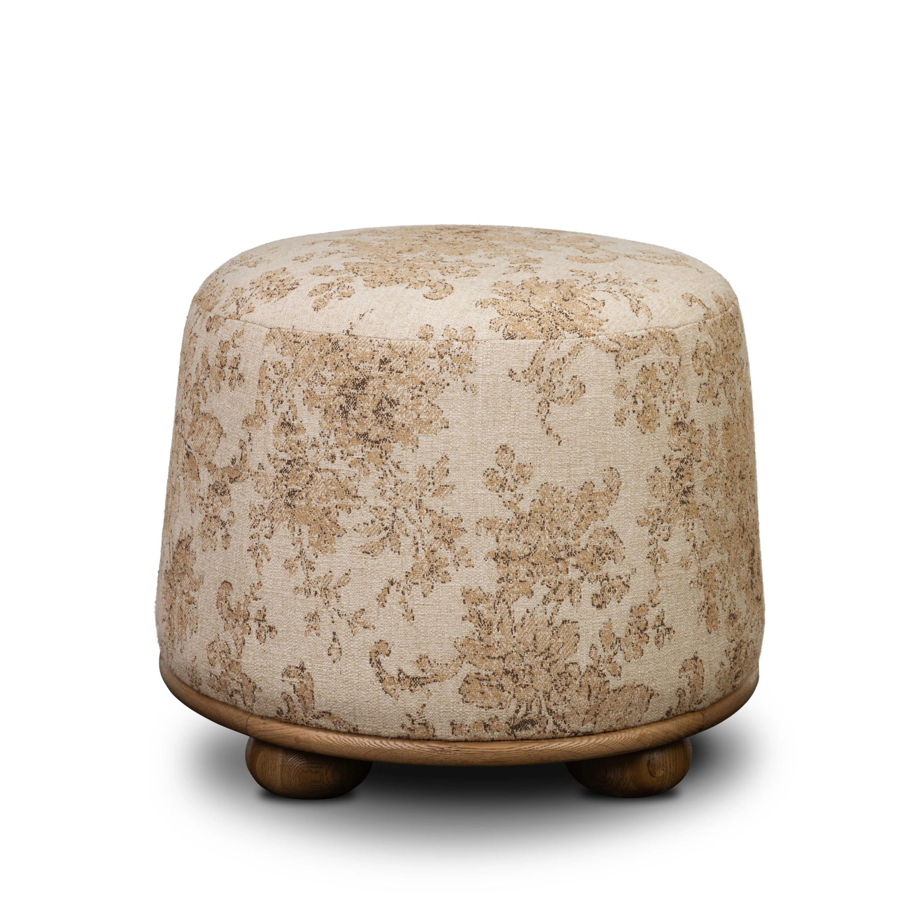 Caraway Upholstered Ottoman | Perigold
