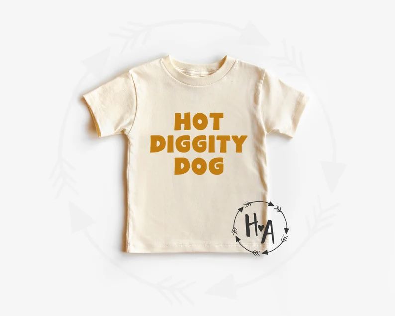 Hot Diggity Dog Shirt/toddler Birthday Shirt/toddler Boy - Etsy | Etsy (US)