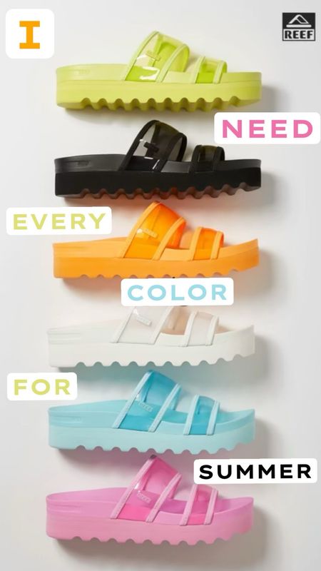 I’m in love with these summer sandals and I need every color!! Which color is your favorite? #summer #sandals #reef #summersandals #summershoes #vacationshoes #beachshoes 

#LTKSwim #LTKShoeCrush #LTKSeasonal