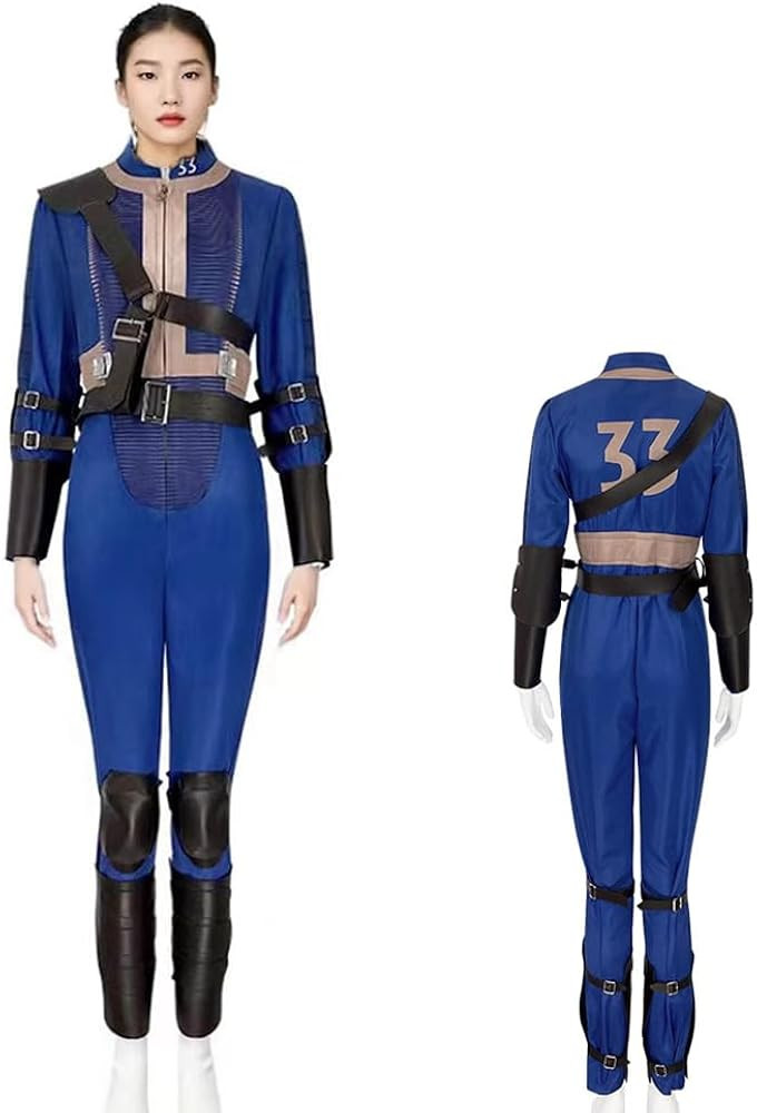 Lucy Cosplay Costume Fullout Jumpsuit for Unisex Blue Full Set Halloween Party | Amazon (US)