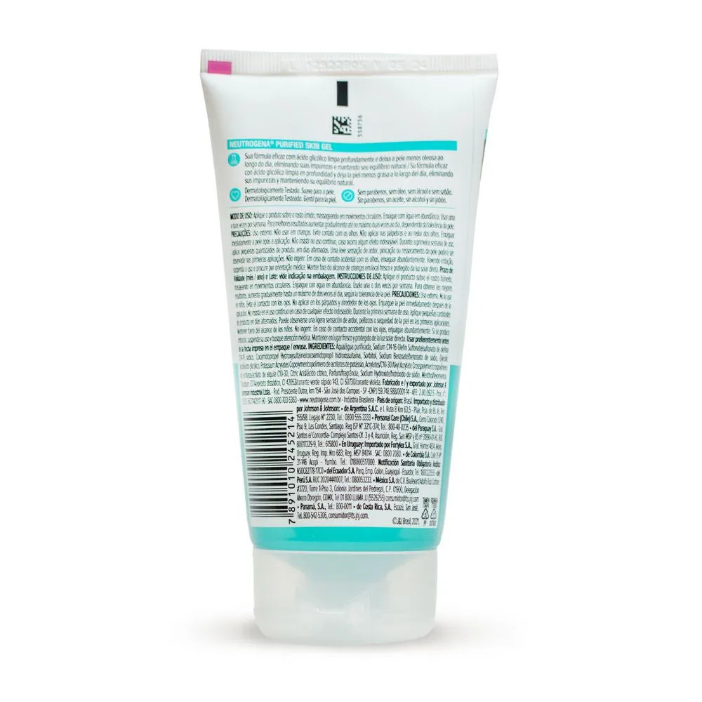 Gel De Limpeza Facial Neutrogena Purified Skin 150g - Lojas REDE: A Maior Rede de Cosméticos do ... | LOJAS REDE (BR)