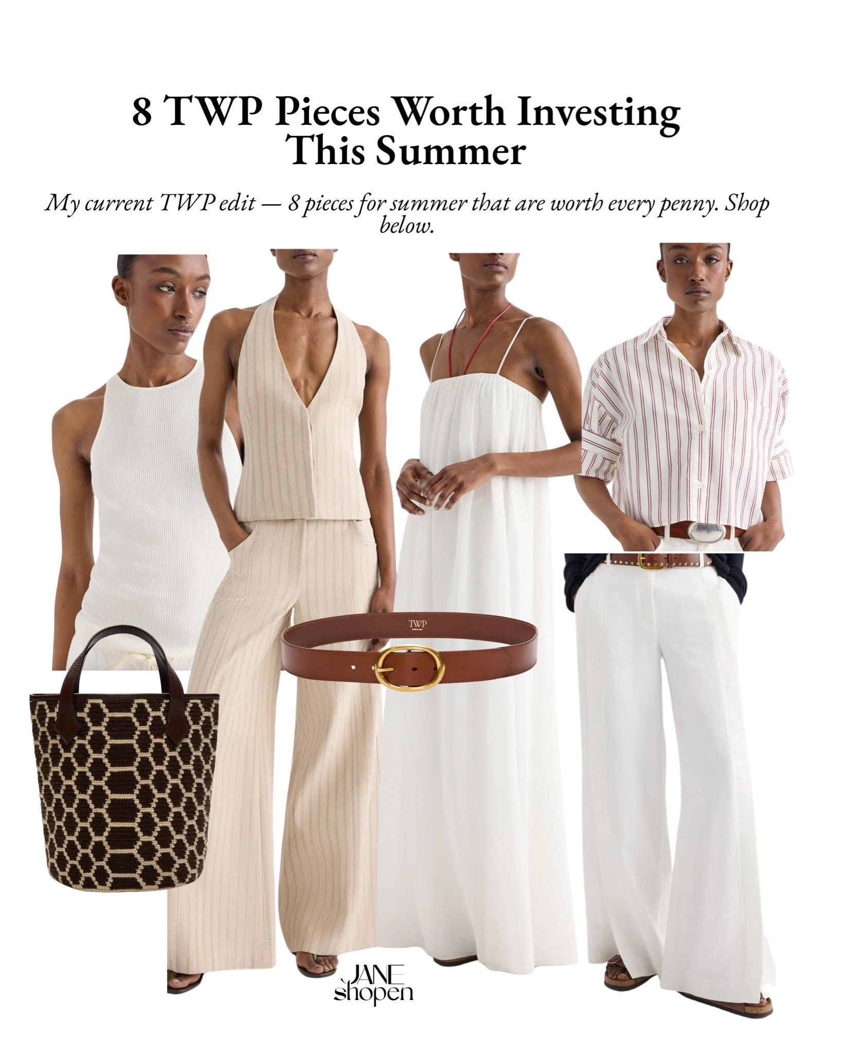 8 TWP Pieces Worth Investing This Summer

#LTKootd #LTKSeasonal #LTKgrwm