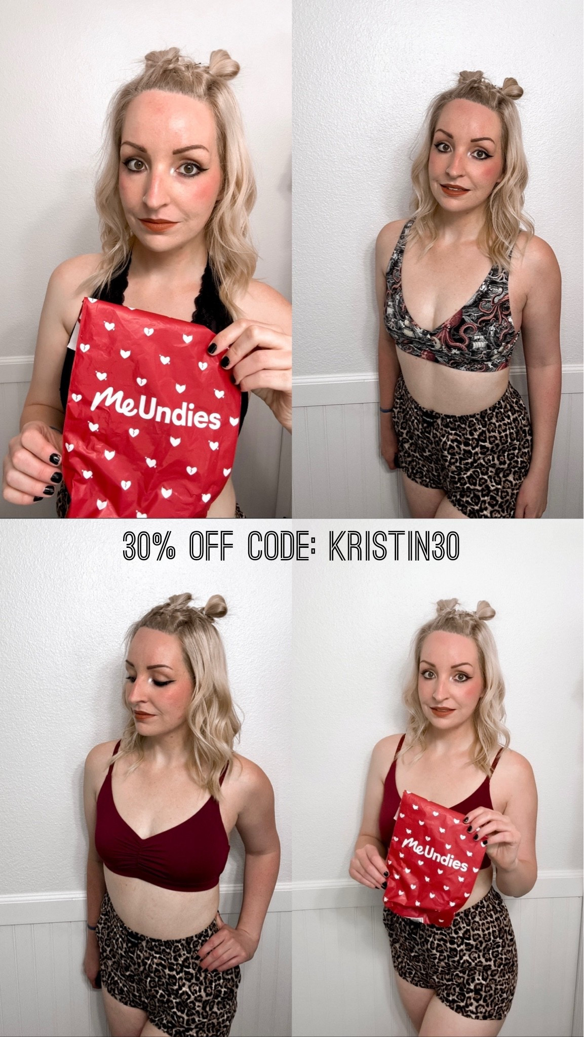 The comfiest bralettes I’ve tried lately 🤍 These MeUndies bralettes are incredibly soft, lightweight, and perfect for everyday wear. I love that they come in both neutral basics and fun prints, so there’s something for every style.

If you’re looking for a comfortable wireless bralette, soft loungewear essentials, or everyday undergarments that actually feel good all day, these are worth adding to your cart.

Save 30% on your order with code: KRISTIN30

#LTKStyle #LTKFinds #MeUndies #BraletteStyle #WirelessBralette #EverydayEssentials #Loungewear #ComfortableFashion #CasualStyle #WardrobeBasics #NeutralStyle #FashionFinds #ComfyOutfits #DailyStyle #LTKUnder100

#LTKootd #LTKdayinmylife #LTKselfcare