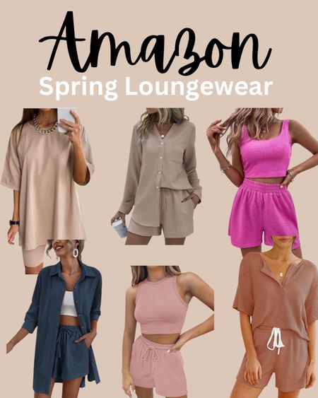 Amazon spring loungewear 
Amazon, amazon finds, lounge set, loungewear, romper, tank top, matching set 

| amazon outfit | amazon casual outfit | casual outfit ideas | outfit Inspo | outfit ideas | amazon style | amazon fashion | ootd | errands outfit | travel outfit | causal | athletic wear | active wear | casual outfit | comfy outfit | comfy style | biker shorts | yoga pants | fitness | fit | Lulu dupes | crop top | shorts | athletic shorts | airplane outfit | travel outfit | vacation | summer | Mother’s Day | spring | spring outfit ideas | summer outfit ideas | vacation outfit | cruise | resort | running shorts | sports bra | gen x outfit | 

#LTKSeasonal #LTKunder50 #LTKtravel
