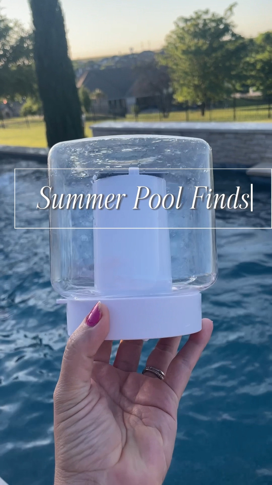Set of 2 Solar Pool Lanterns! 
Add ambiance to your summer swims with this set of floating solar lanterns. Follow for more!

#LTKHome #LTKSeasonal #LTKFindsUnder50
