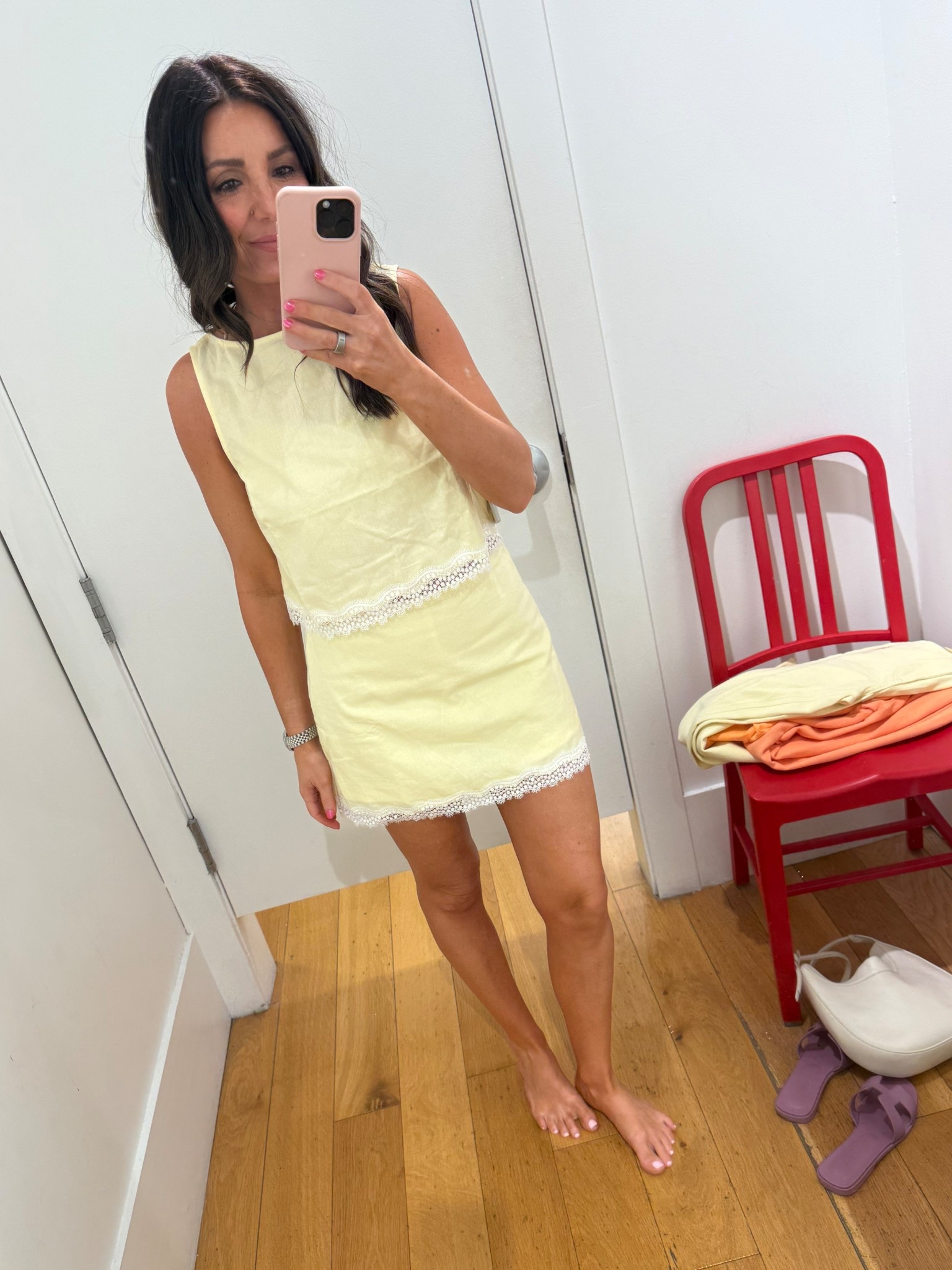 💛💛💛💛

Top: extra small
Skirt: extra small

Gap
Linen set
Yellow set
Yellow linen
Travel outfit
Vacation outfit 

#LTKPetite #LTKTravel #LTKSaleAlert