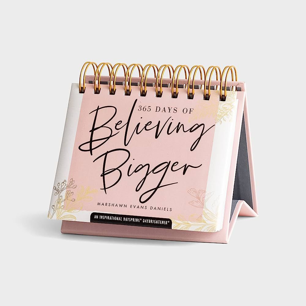 365 Days of Believing Bigger: An Inspirational DaySpring DayBrightener - Perpetual Calendar | Amazon (US)