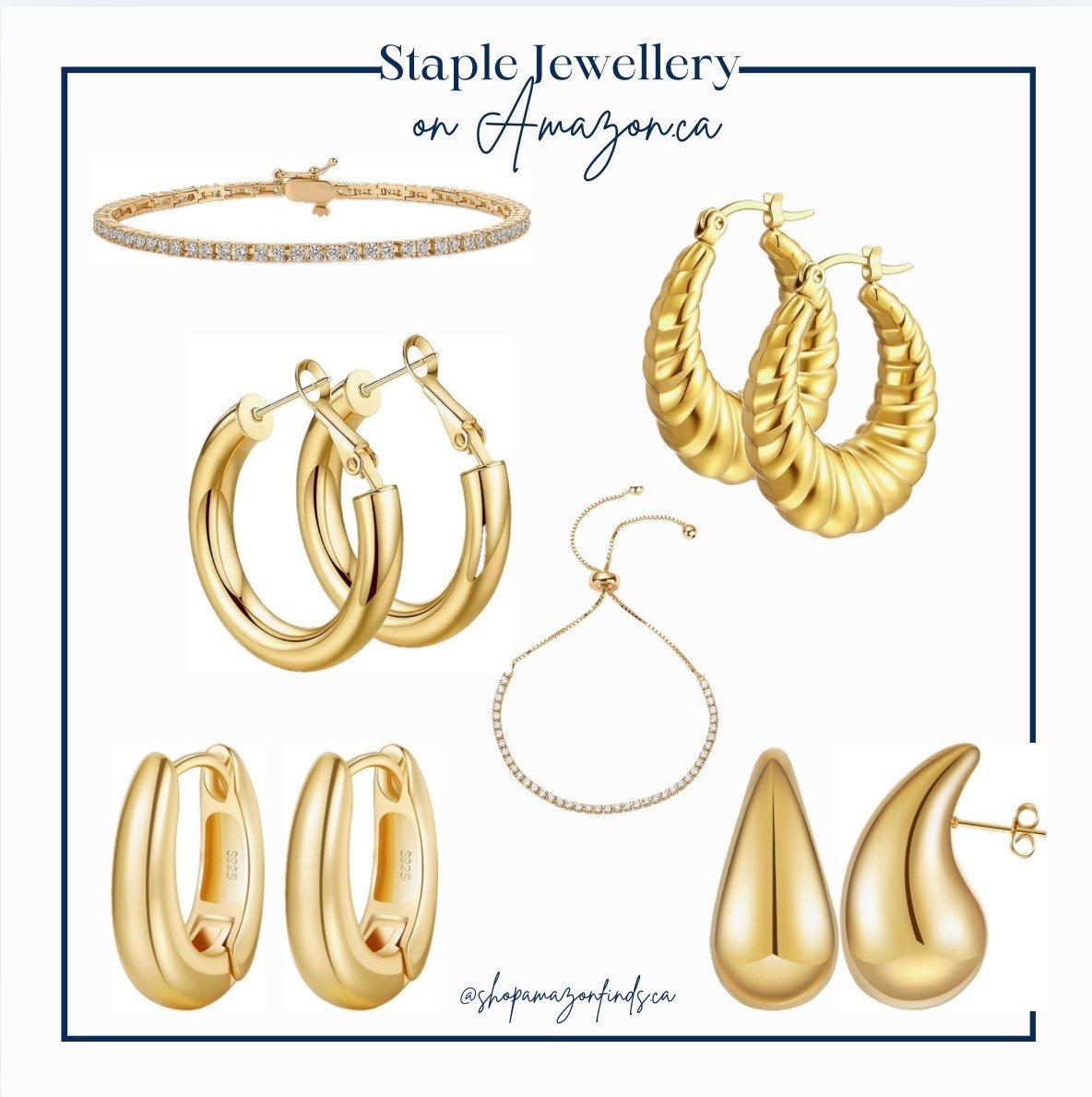 Staple jewellery from amazon.ca!

#LTKcanada #LTKstyletip #LTKsummer
