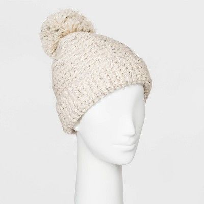 Women's Cuffed Knit Beanie with Lining - Universal Thread™ One Size | Target