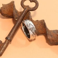 Faith Hope & Love Ring, Visible Faith, Sterling Silver Jewelry, Christian, Handmade, Cross | Etsy (US)