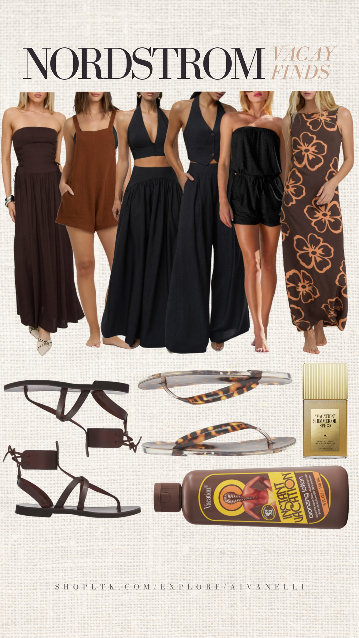 Nordstrom vacation fashion finds

resortwear outfits
vacation maxi dresses
linen matching sets
beach cover ups
flowy wide leg pants
warm weather sundresses
coastal style outfits
lightweight travel layers
sandals and espadrilles
effortless getaway looks

#LTKootd #LTKSaleAlert #LTKSeasonal