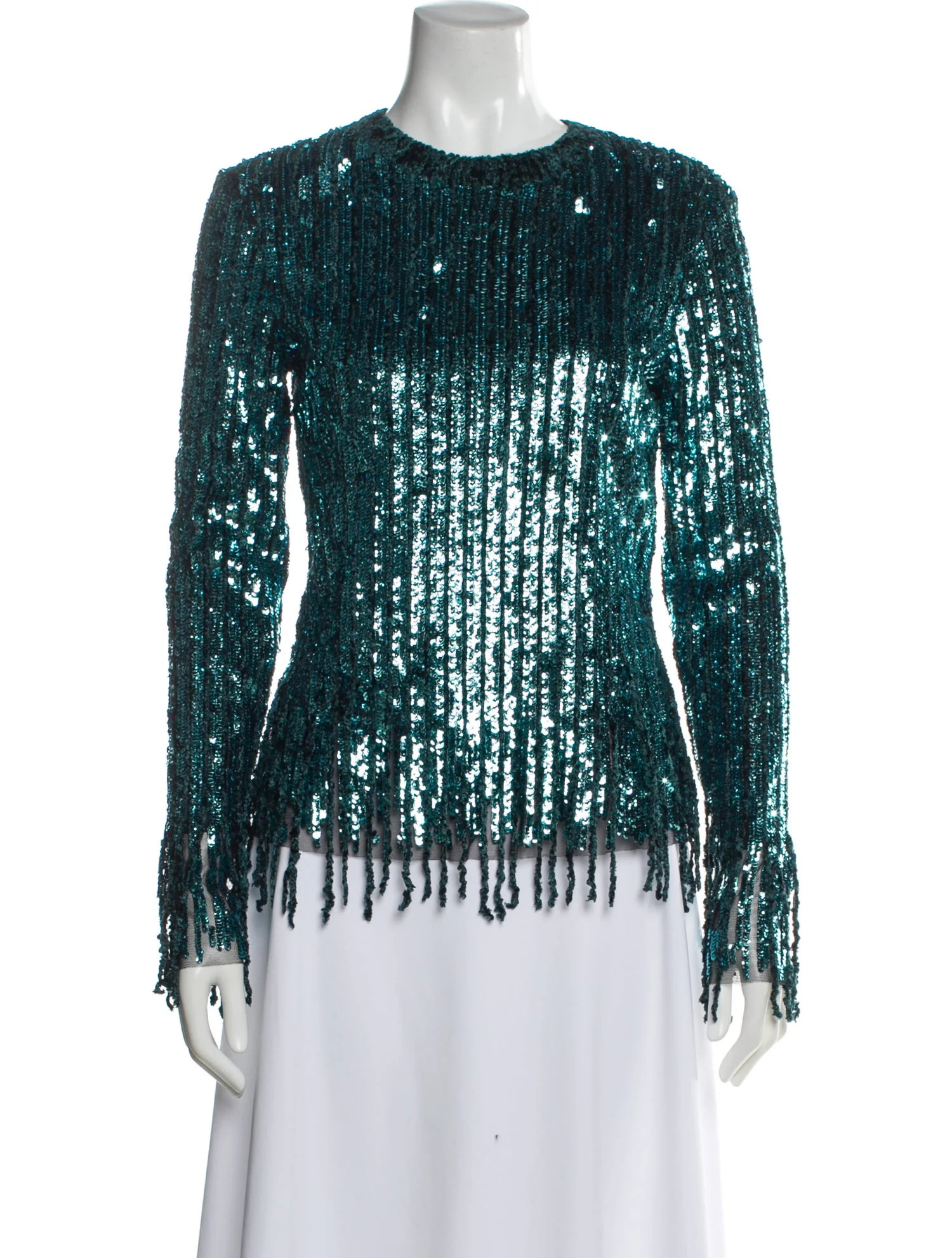 Etro Sequin Patterned Top - Blue Tops, Clothing - ETR248870 | The RealReal | The RealReal