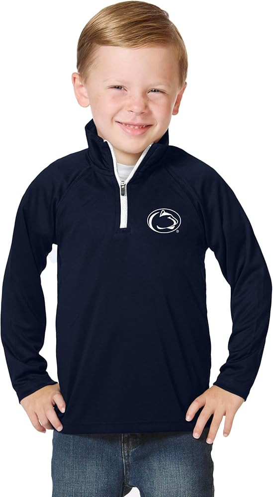 Little King NCAA Toddler Boys 1/4 Zip Pullover Wind Shirt-100% Polyester-Sizes 2T 3T 4T 5T | Amazon (US)