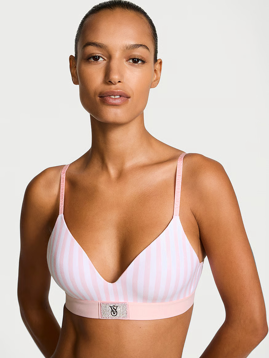 Shine Patch Lightly Lined Wireless Bra | Victoria's Secret (US / CA )