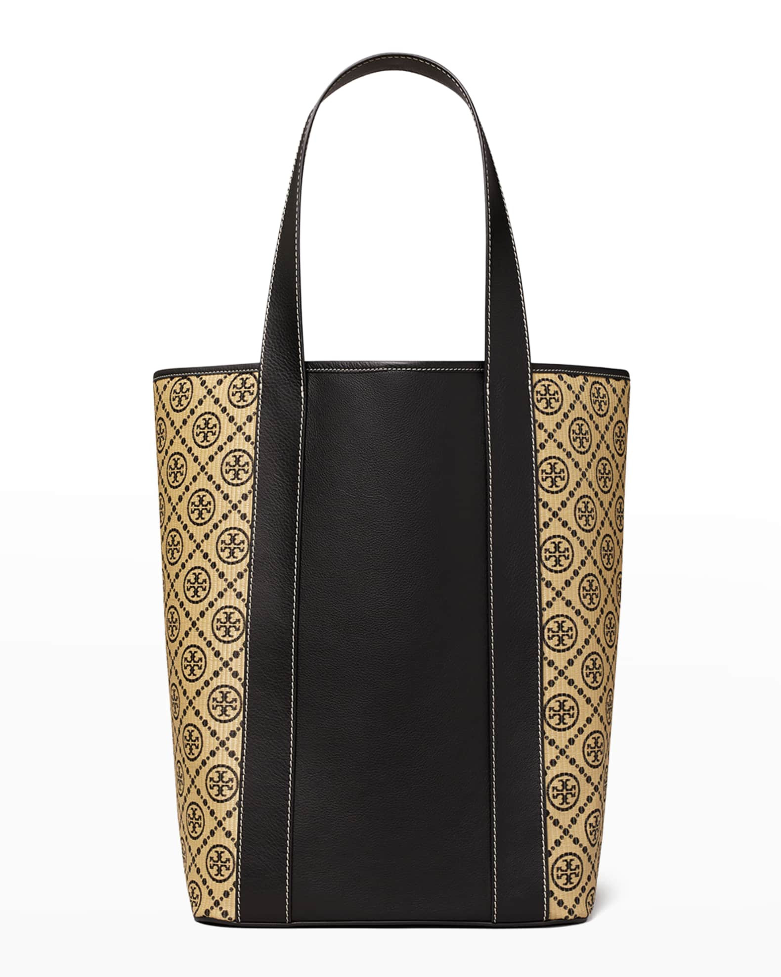 Tory Burch T Monogram North-South Tote Bag | Neiman Marcus