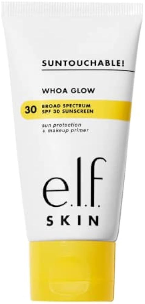 SKIN Suntouchable Whoa Glow SPF 30 MINI 0.34 FL OZ Lightweight Sunscreen & Makeup Prime TRAVEL | Amazon (US)