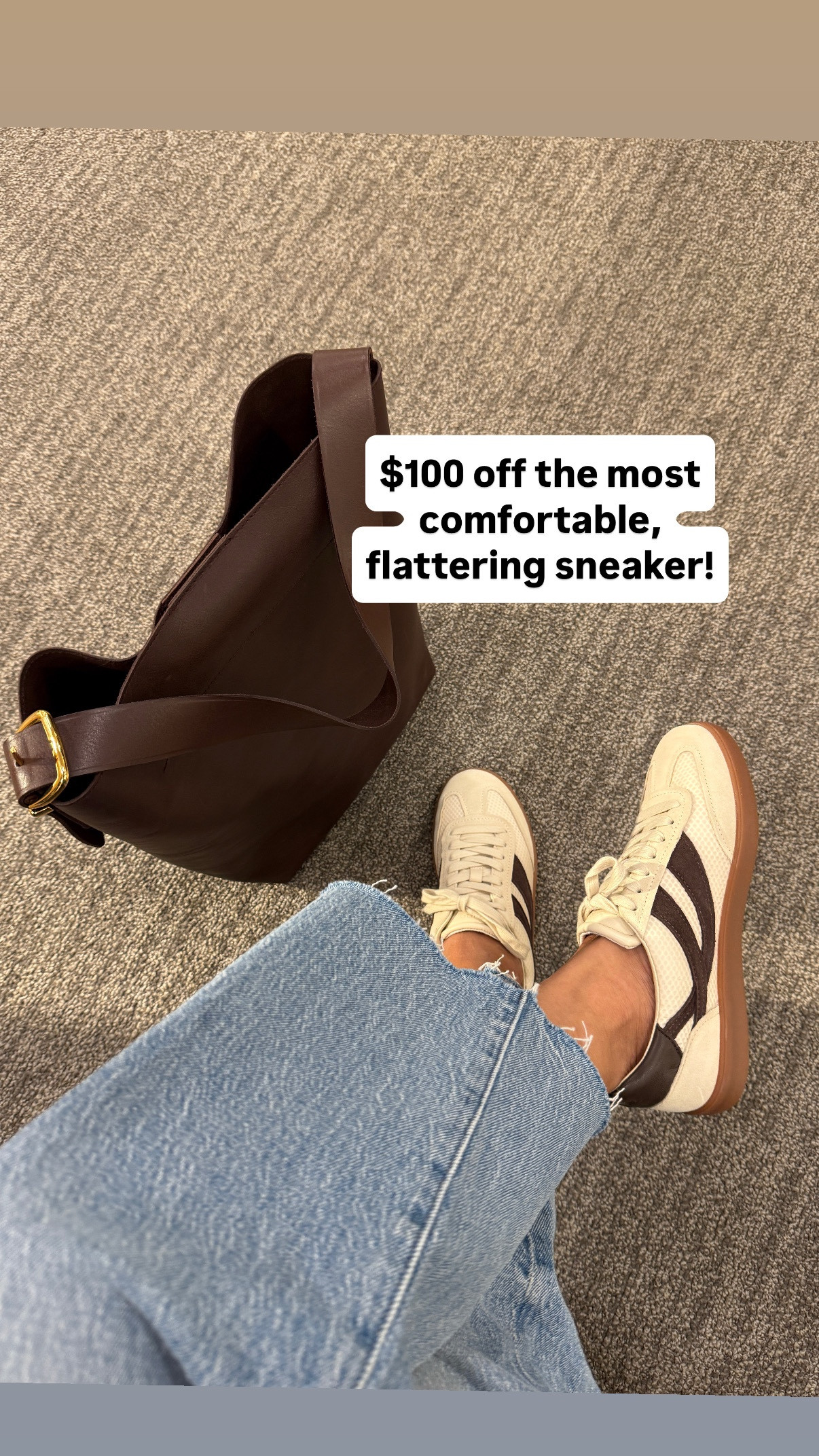 Vince sneaker on sale in 2 colorways only but going quickly 

The new balance 327 and 530 are two other great sneakers that are lightweight and comfortable and part of the Nordstrom sale in select colors! Adults and kids .

• Vince sneaker trying on sz 6 here. Fit feels TTS to maybe slightly big.

UPDATE: note for my size 5/5.5 ppl. I have low-set ankles am usually 5/5.5 and I often need to add a heel lift insert to my shoes. I’m trying on size 6 in the video because that is all my store had in stock. The 6 was super comfy however a little loose on me.

I then got 5 and 5.5 to try, and strangely, the smallest sizes hit me higher by the ankles - the 5 more so, so i kept the 5.5. I went back and tried another pair size 6 again just to double check, and the 6 was fine so this might just be something about the smallest sizes 

• bag is my Madewell bucket tote in the original size (not medium, which is smaller) . Great capacity, fits my laptop and has a nice semi slouchy look 

#LTKStyleTip #LTKShoeCrush #LTKSaleAlert