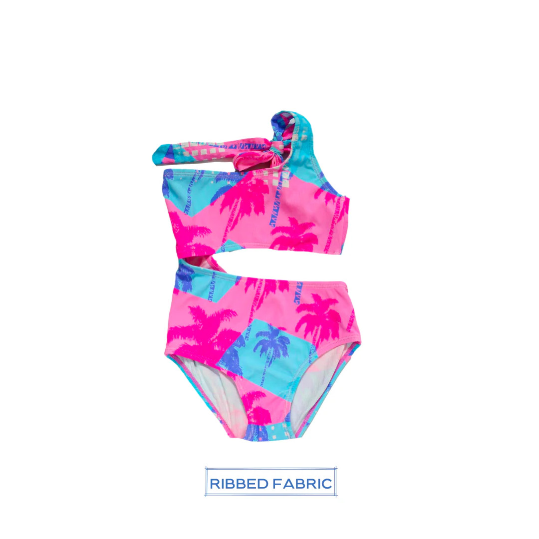 Seaside Soiree One Piece Swimsuit | Blueberry Bay Swimwear