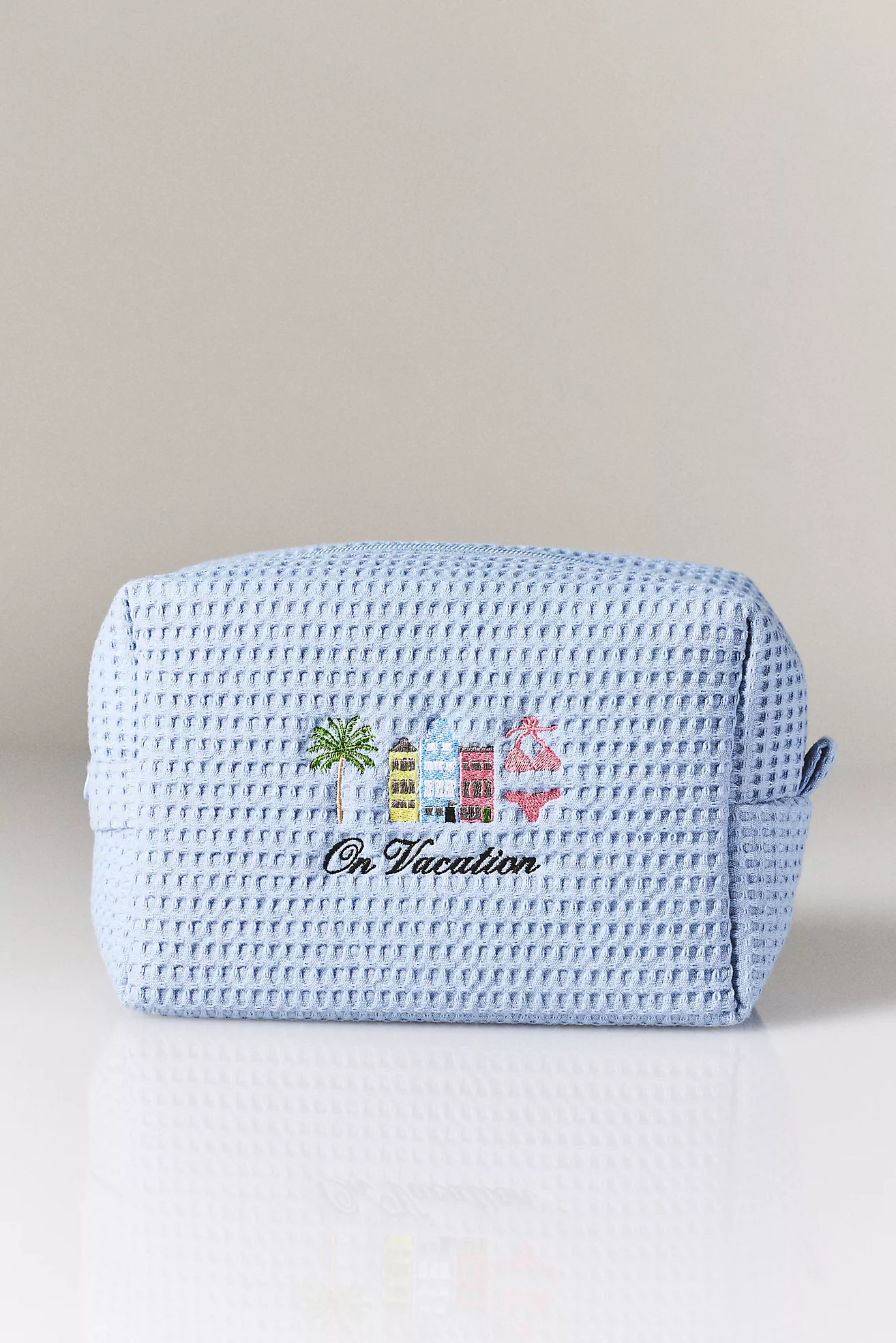 Abbode Waffle Cosmetic Bag | Anthropologie (US)