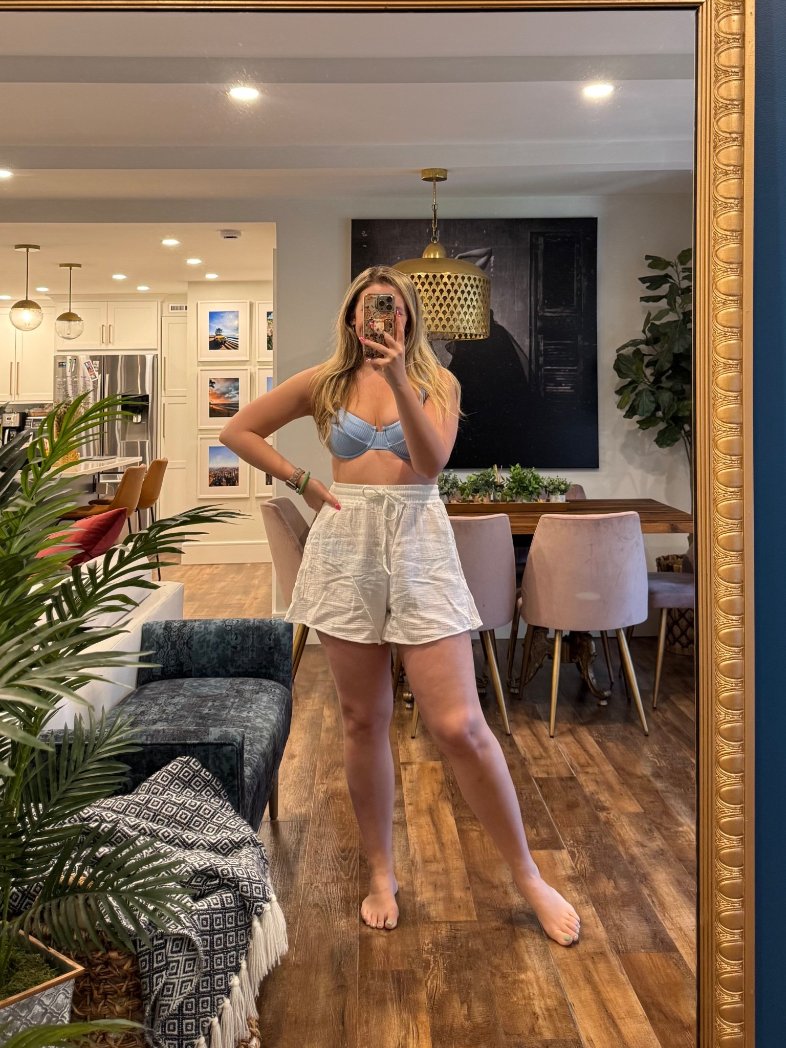 Another Vetchy swimsuit! Wearing a large top, xl bottom in the regular cut. Very comfortable! Doesn’t dig in! Amazon shorts set wearing a Large! 

#LTKTravel #LTKSwim #LTKMidsize