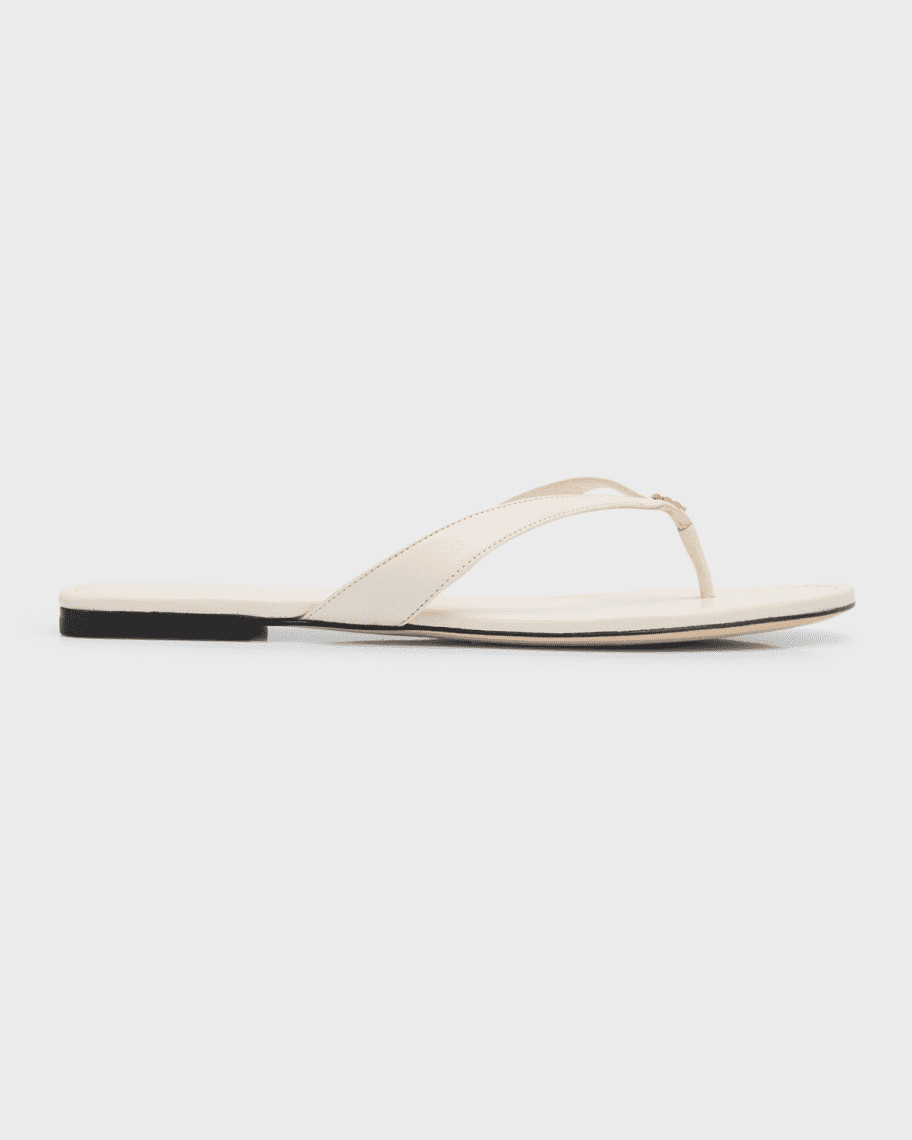Tory Burch Capri Medallion Flip Flop Sandals | Neiman Marcus