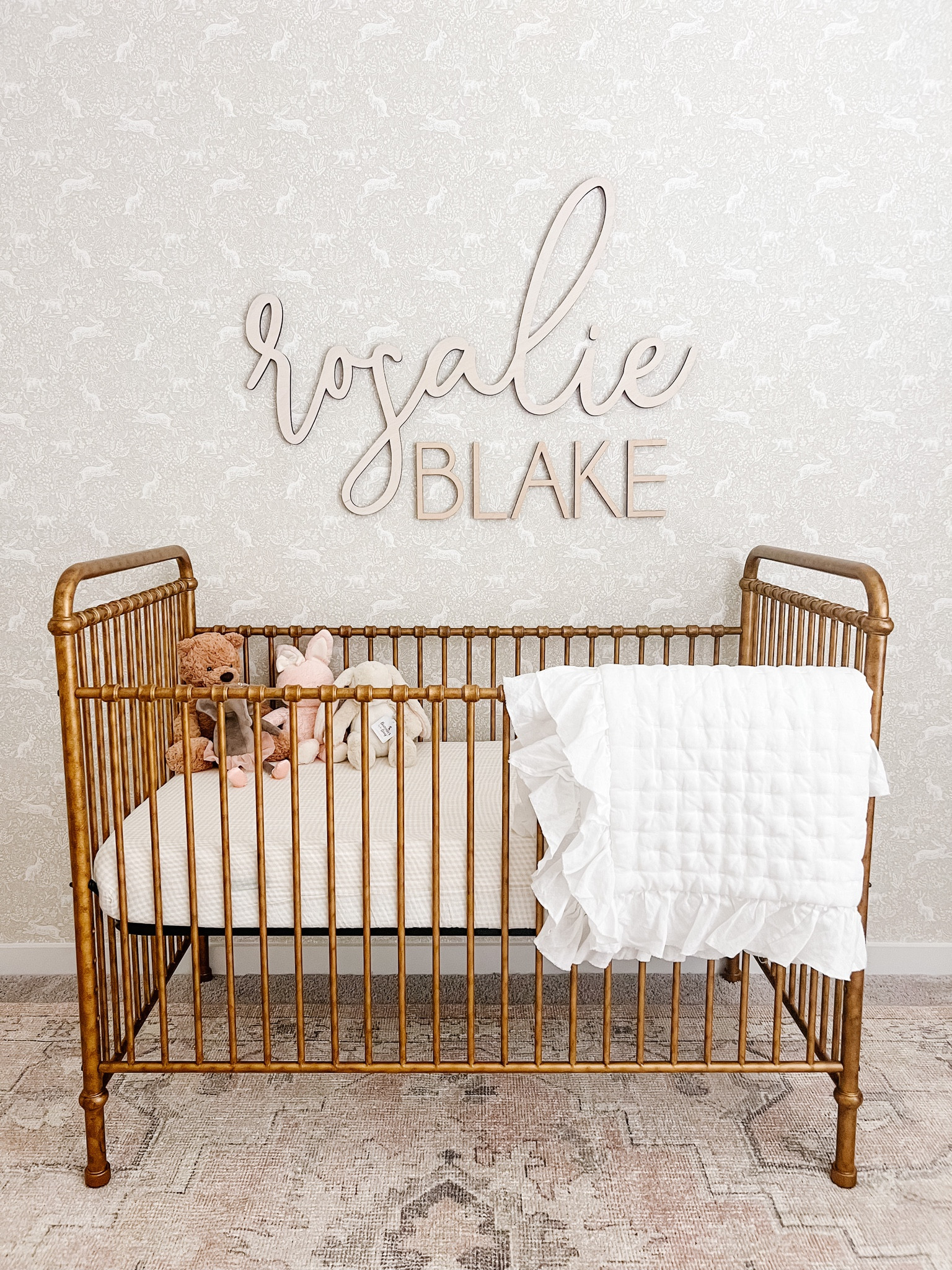 Hung her name today 🫶🏼 the nursery is really starting to come together. Slowly but surely. #nursery #baby #infant #mamatobe #babiesroom #babynursery

#LTKhome #LTKbaby #LTKfamily