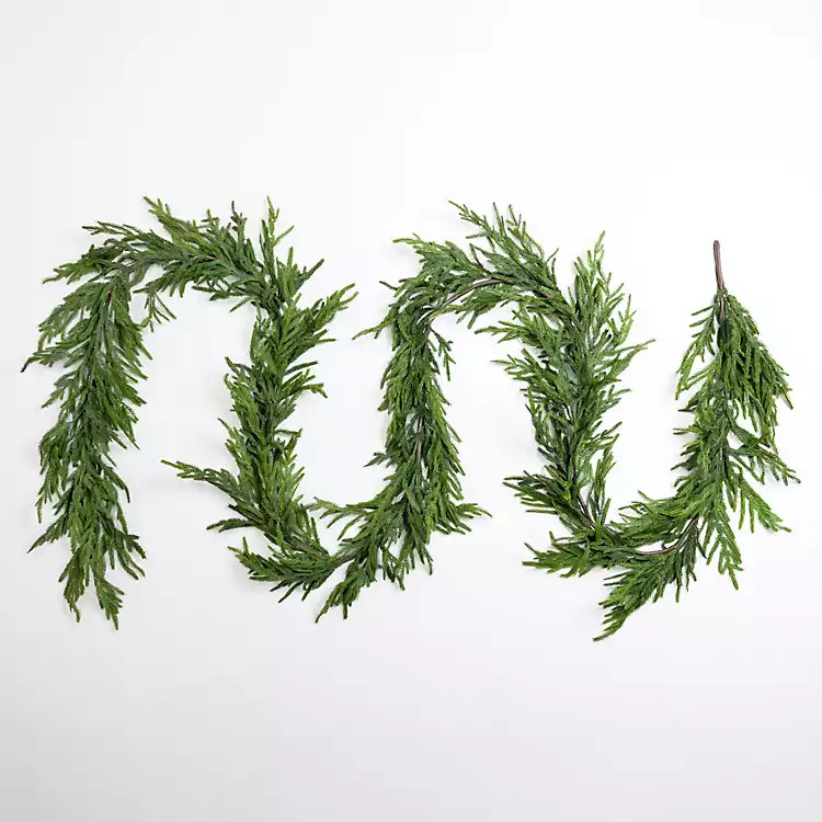 Norfolk Pine Natural Touch Garland, 15 ft. | Kirklands