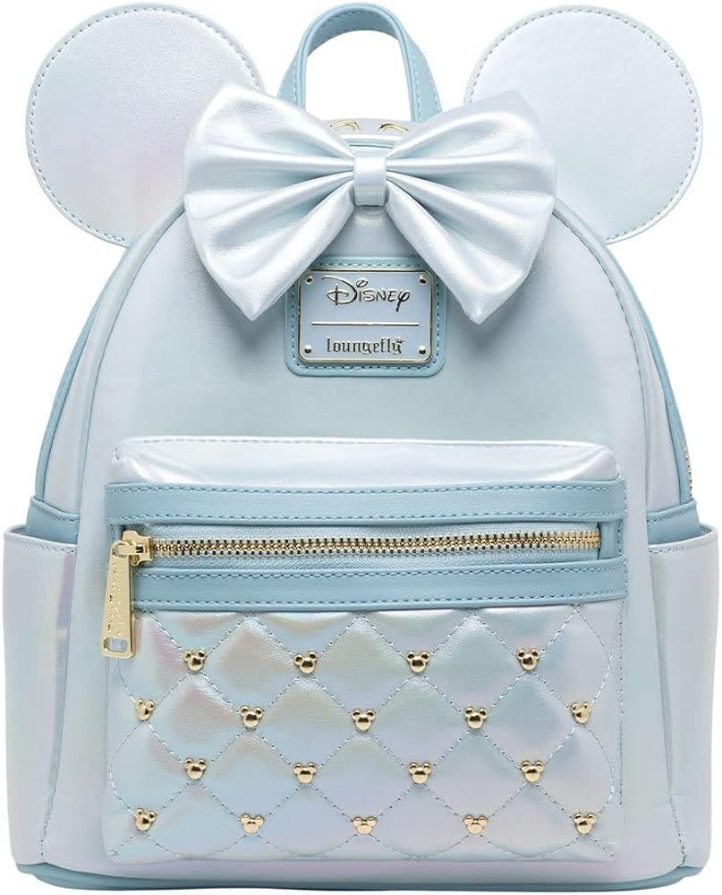 Loungefly Disney The Minnie Mouse Classic Series Mini Backpack - Iridescent Sky | Amazon (US)