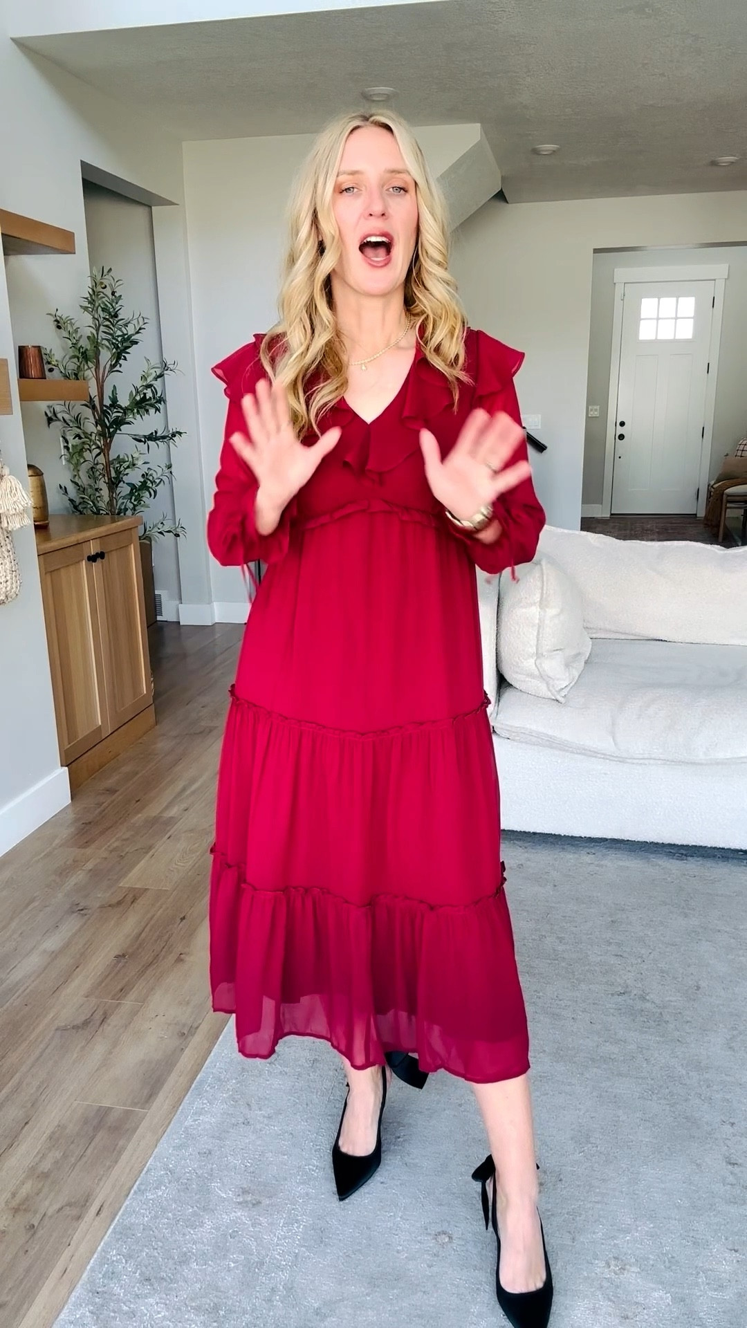 Walmart try-on haul 🤍
So many cozy + chic finds right now—perfect for everyday wear and layering into winter.

✨ Look 1: Flowy romantic chiffon dress with the prettiest movement. The fit is beautiful and true to size—I’m wearing a small. Feminine, effortless, and easy to dress up or down.

🖤 Look 2: Fleece-lined relaxed jacket that feels so good on. I’m in a medium for an easy, laid-back fit, paired with the restocked cuffed jeans (great stretch, true to size—I’m in a 6).

✨ Look 3: Quilted hooded jacket with that elevated, athletic-inspired look. I’m wearing a medium and styled it with the scuba knit joggers, also in a medium—so comfy for everyday errands or travel.

All pieces are affordable, versatile, and easy to mix and match 🤍

#WalmartFashion #WalmartFinds #AffordableStyle #TryOnHaul #WalmartTryOn #WinterStyle #FallFashion #EverydayOutfit #CozyStyle #WalmartOutfit #FrugalRetailTherapy #LookForLess #WalmartWardrobe #LTKFinds #LTKStyle #LTKUnder50 #BudgetStyle #MomStyle #CasualChic


#LTKHoliday #LTKFindsUnder50 #LTKSaleAlert