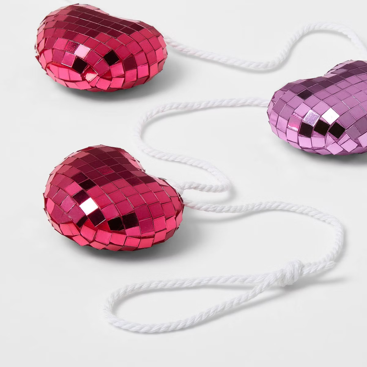 Valentine's Day Disco Heart Garland - Spritz™ | Target