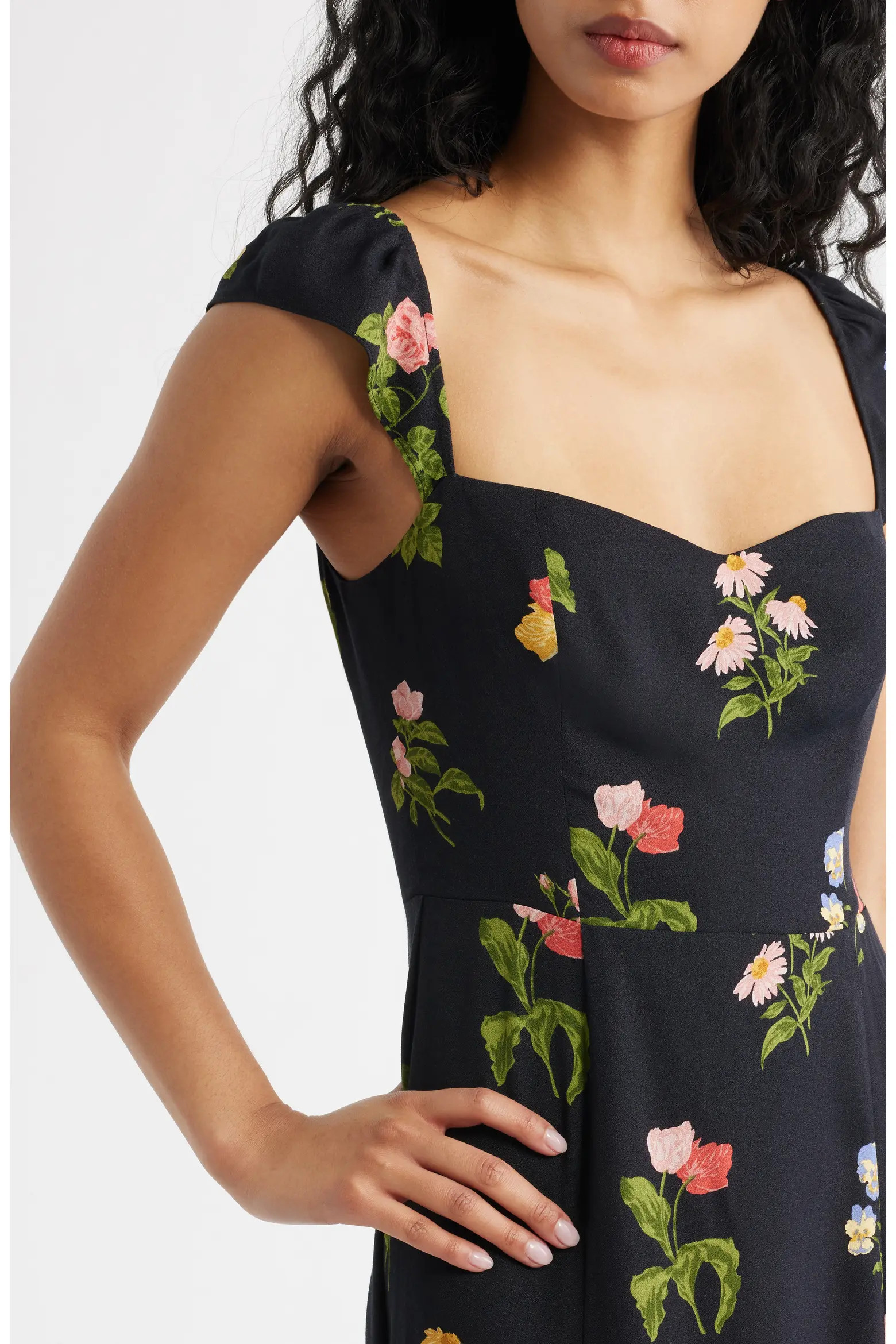 Bryson Floral Midi Dress (Women) | Nordstrom | Nordstrom