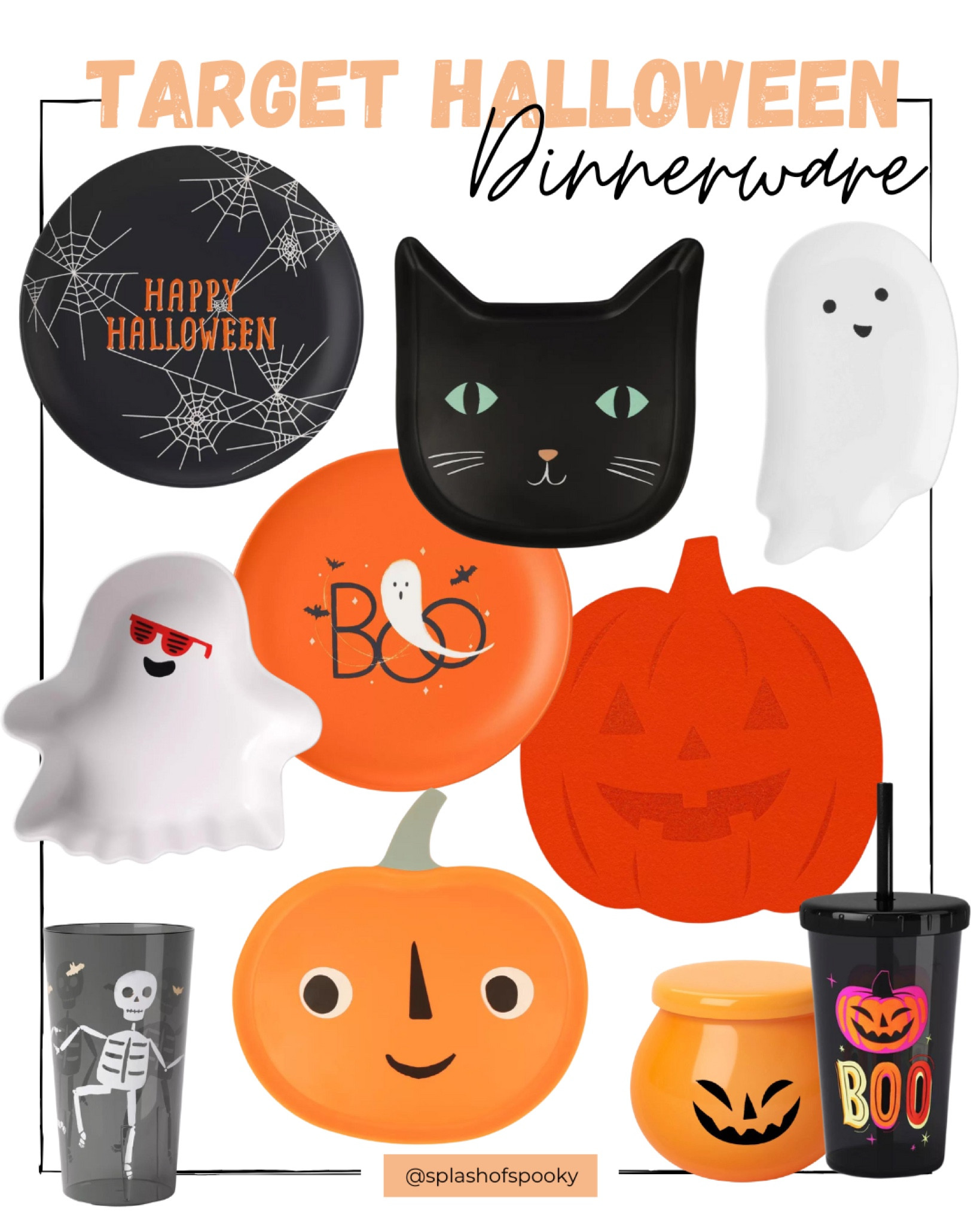 Target Halloween always includes the cutest dinnerware. Plates, bowls, and cups. 

#LTKFindsUnder50 #LTKSeasonal #LTKHome