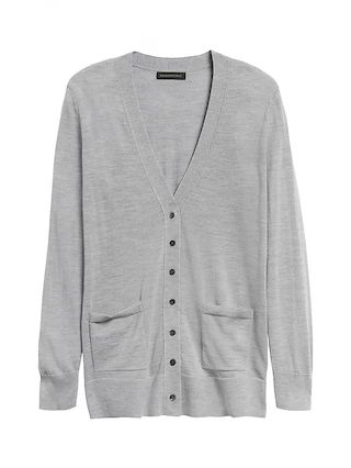 Merino Long Cardigan Sweater in Responsible Wool | Banana Republic (US)