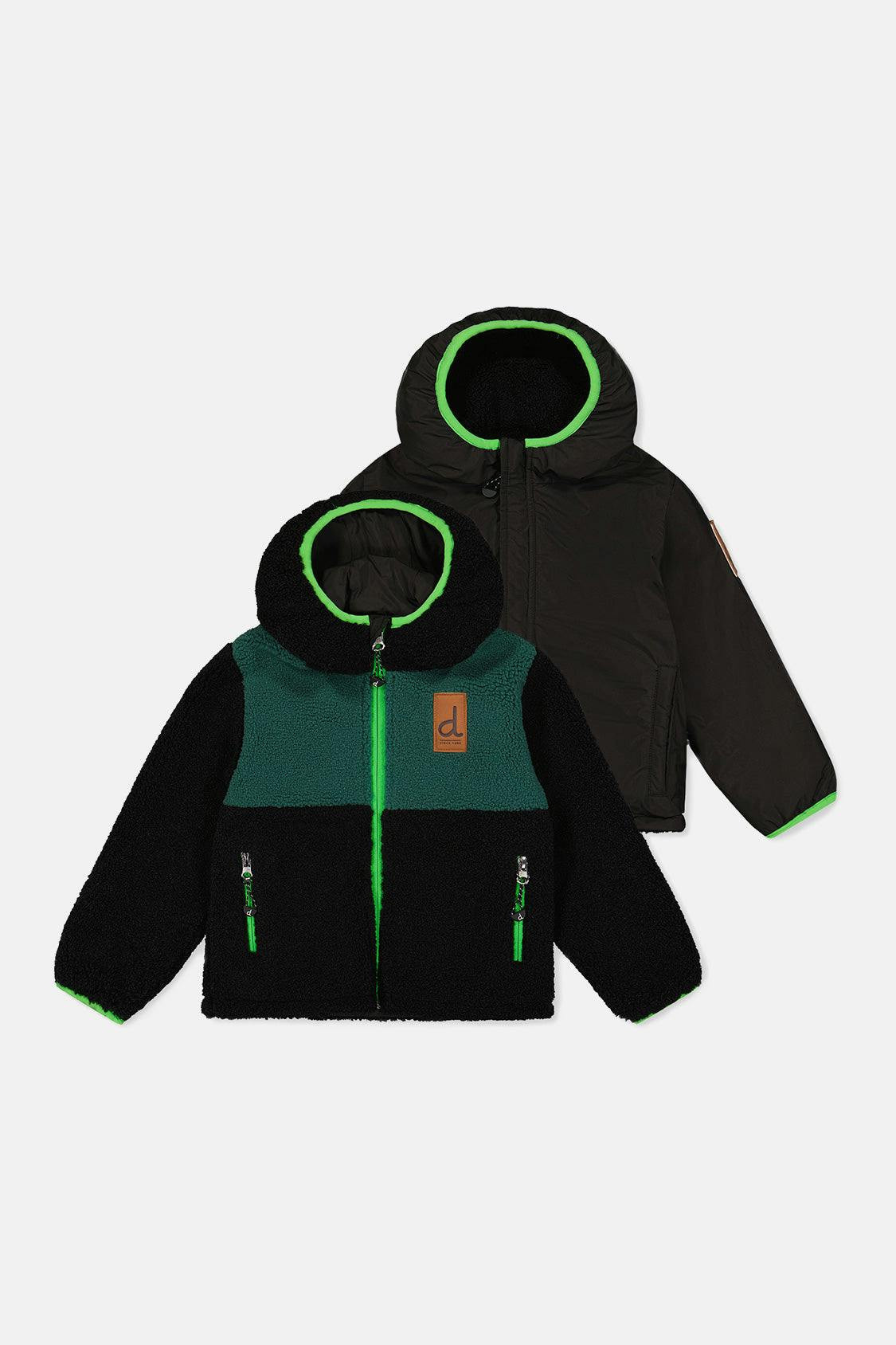 Reversible Mid-Season Jacket Black Black / 6 | Maisonette