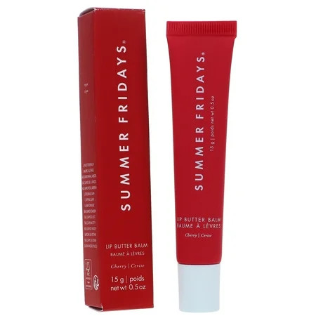 Summer Fridays Lip Butter Balm Cherry 0.5 oz | Walmart (US)
