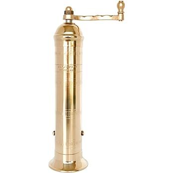 The Original European Salt and Pepper Mill 9” Brass, Gold, 9 inches Brass Pepper Mill | Amazon (US)