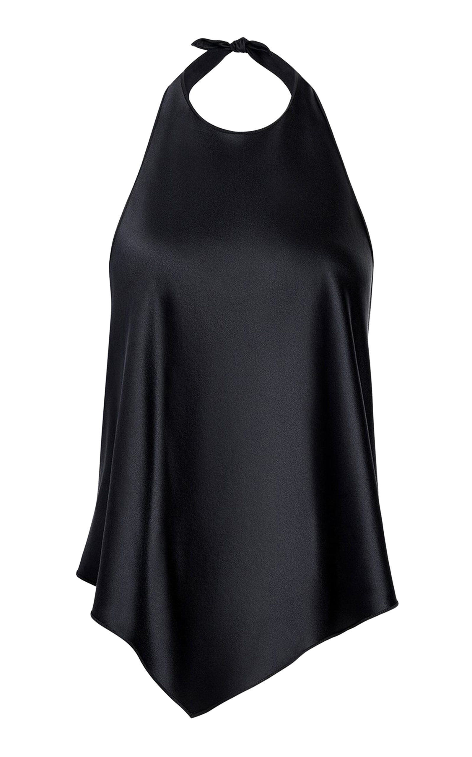 Auvira Silk Satin Halter Top | Moda Operandi (Global)