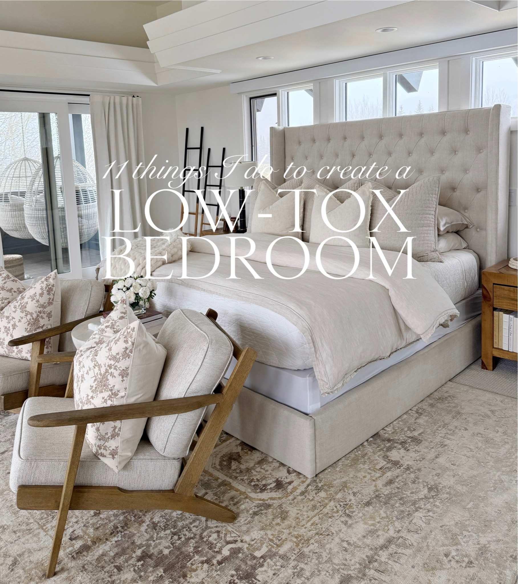 11 things I do to create a low-tox bedroom✨

#LTKHome #LTKselfcare