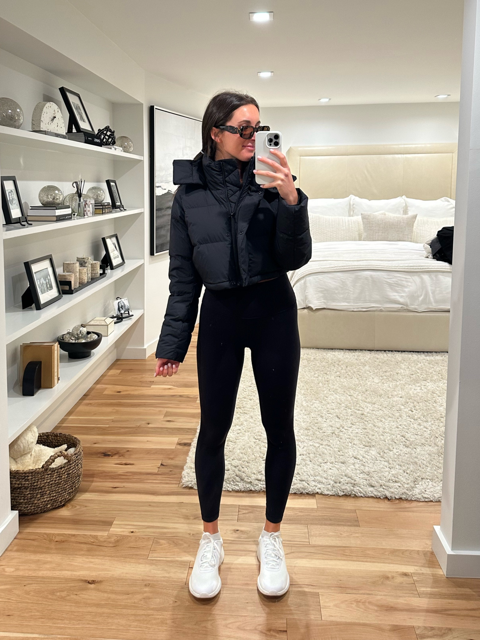 My new hot girl walk essential: this lululemon cropped jacket. It's perfect for all seasons and adds an adorable touch to my typical boring "leave the house" outfits. I'm wearing a size 6 and would recommend sizing up if you're in between sizes! @lululemon #lululemoncreator #ad 

#LTKCyberWeek #LTKHoliday #LTKGiftGuide