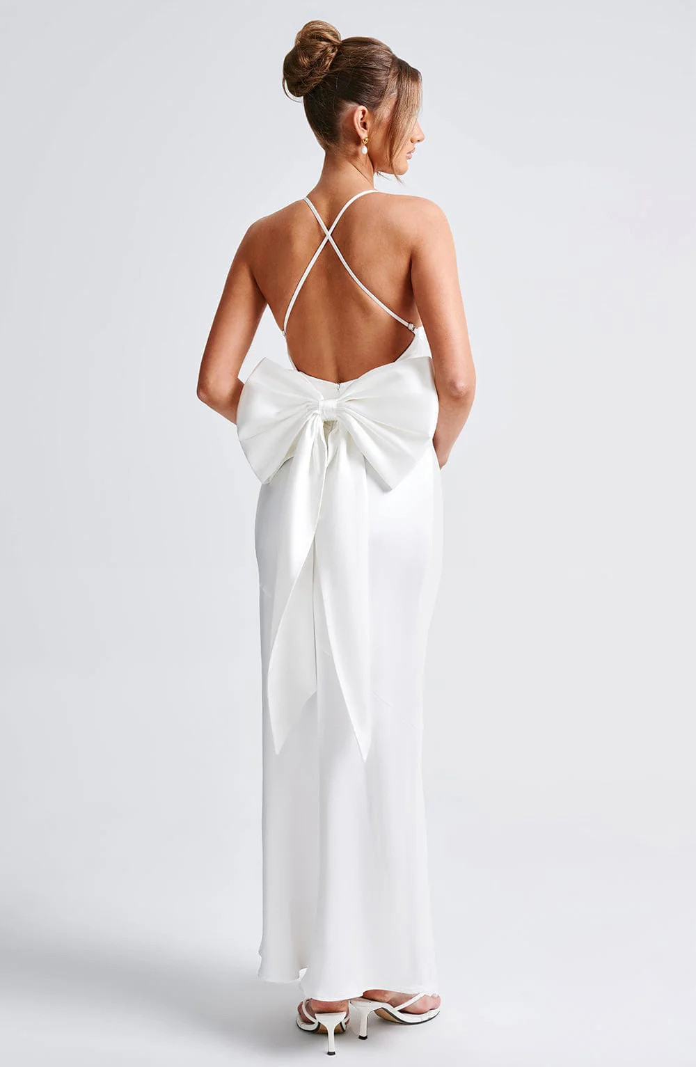 Sarita Maxi Dress - Ivory | Babyboo (global)