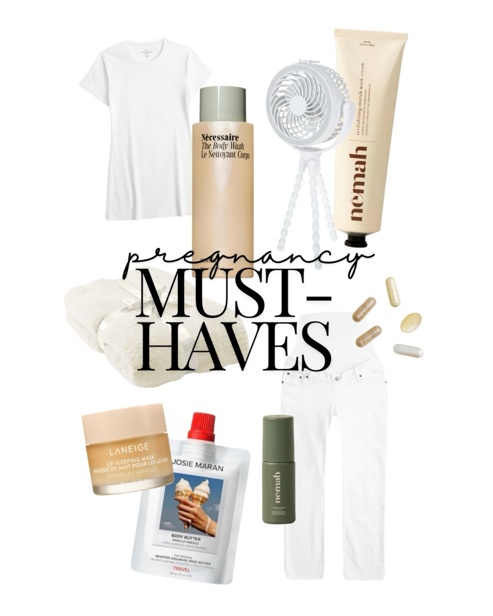 my pregnancy must-haves
nemah, josie maran, abercrombie maternity, necessaire, travel fan, laneige lip mask, barefoot dreams blanket, perelel prenatal (code AMANDA20)

#LTKBeauty #LTKFindsUnder100 #LTKBump