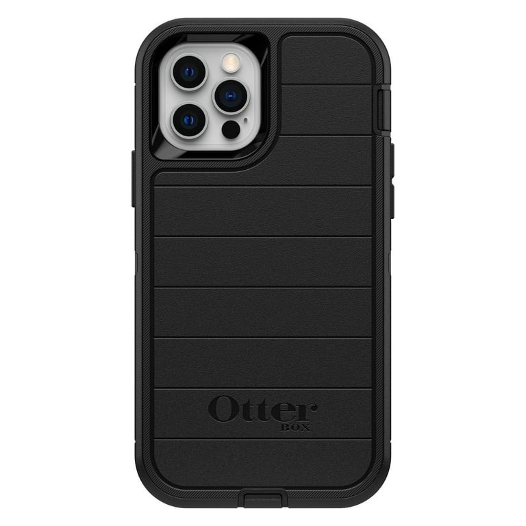 OtterBox Defender Series Pro Phone Case for Apple iPhone 12, iPhone 12 Pro - Black | Walmart (US)