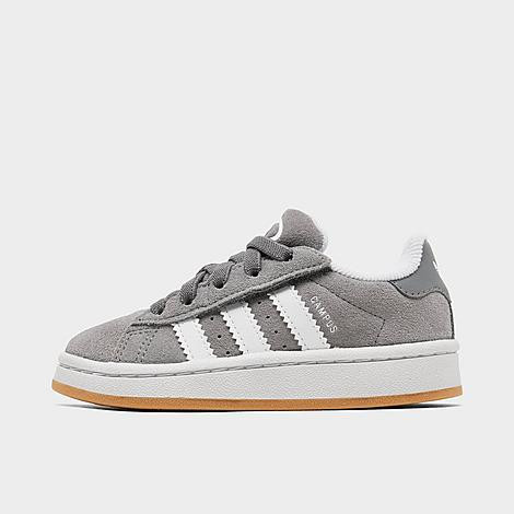 Adidas Kids' Toddler Originals Campus 00s Comfort Closure Stretch Lace Casual Shoes in Grey/Grey ... | Finish Line (US)