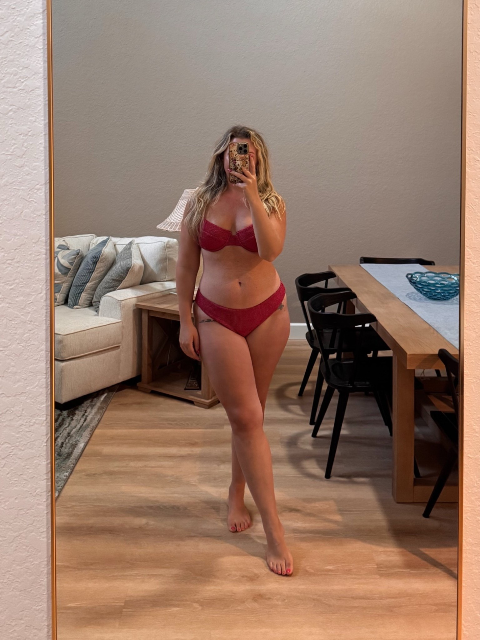 Vetchy swimsuit! The sparkle ones are still my favorite! Wearing a large top & xl bottom. This is the full coverage bottom! Vacation beach outfits, summer outfits

#LTKMidsize #LTKTravel #LTKSwim