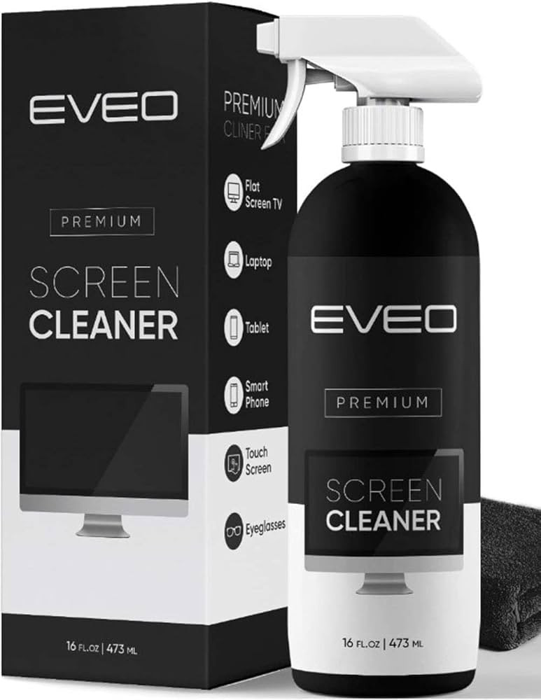 Screen Cleaner Spray (16oz) - Large Screen Cleaner Bottle - TV Screen Cleaner, Computer Screen Cl... | Amazon (US)