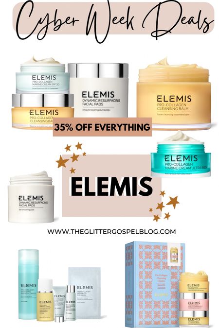 Elemis is 35% off the entire site. One of my most loved skincare brands. 



#LTKCyberweek #LTKbeauty #LTKHoliday