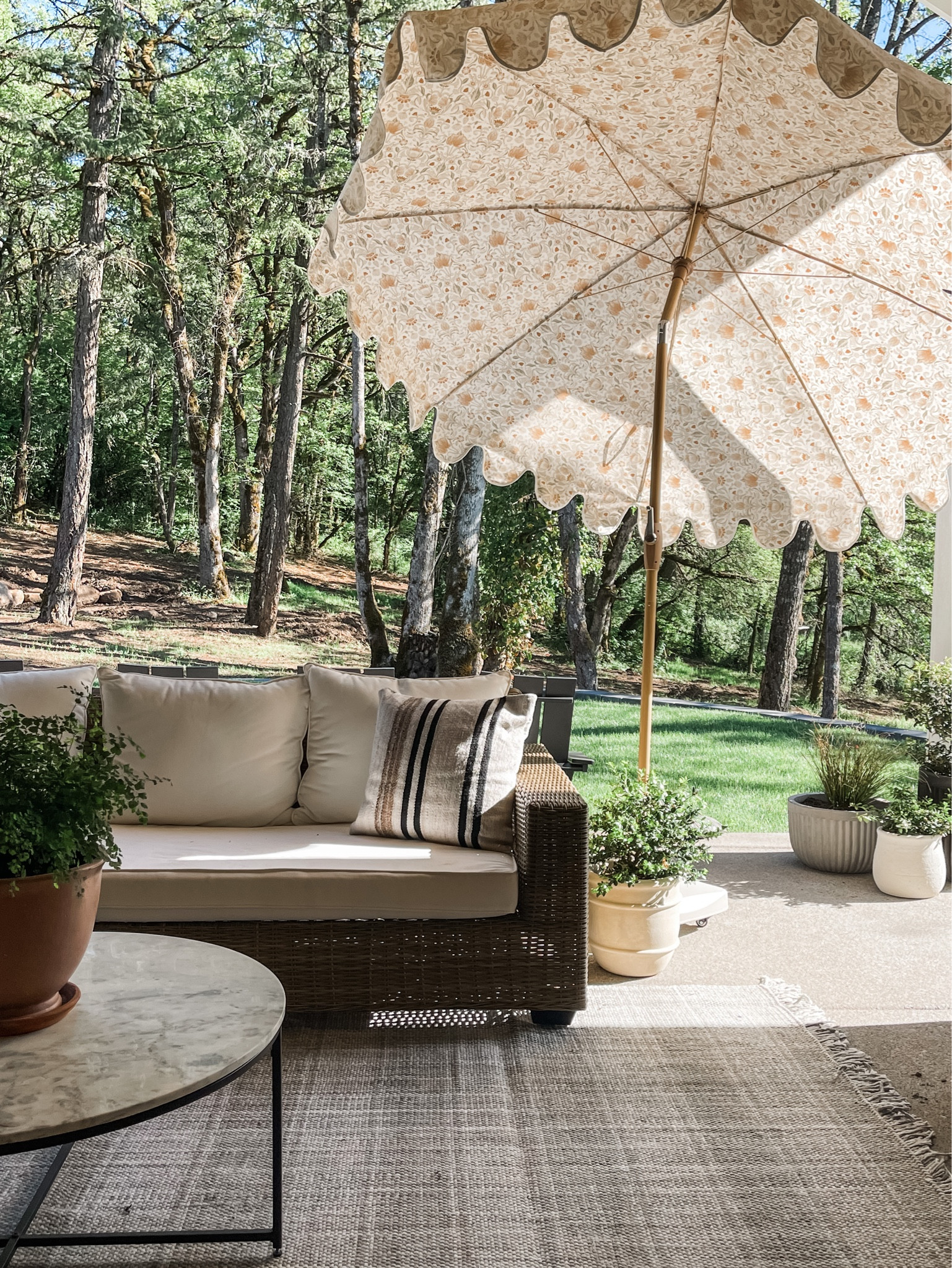 Back patio links! 

Outdoor furniture, umbrella, backyard design 

#LTKhome