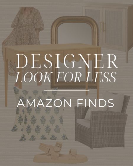 Designer look for less finds in home and fashion! Some great deals and pretty staple pieces for your closet ✨

Throw pillow , accent pillow, sofa pillow, arched mirror, mirror, wall decor, outdoor furniture, patio furniture, desk, home office, workspace, work from home, dresses, sandals, Steve Madden, workout clothes, running shorts , high waisted shorts, storage cabinet, sideboard, accent furniture, Living room, bedroom, guest room, dining room, entryway, seating area, family room, curated home, Modern home decor, traditional home decor, budget friendly home decor, Interior design, style tip, look for less, designer inspired, Amazon, amazon home decor finds , Amazon home, Amazon must haves, Amazon finds, amazon favorites, Amazon home decor #amazon #amazonhome

#LTKstyletip #LTKhome #LTKmidsize