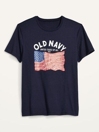 2022 &#x22;United States of All&#x22; Flag Graphic T-Shirt for Men | Old Navy (US)