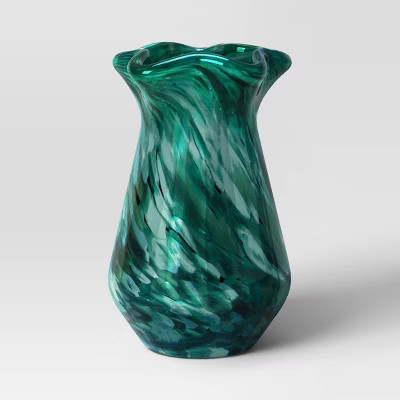 Small Ruffle Glass Vase - Threshold™ | Target